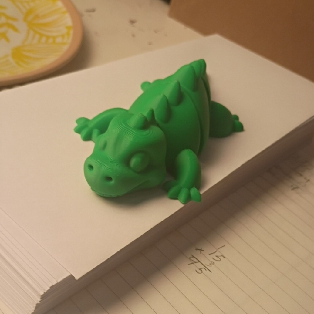 Green Dinosaur Fidget Toy